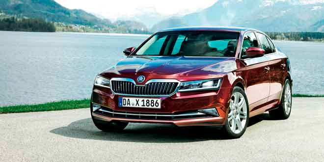 Неофициальный дизайн Skoda Superb нового поколения