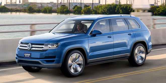 Volkswagen CrossBlue Concept. 2013 год