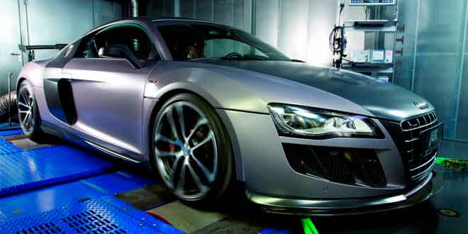 Суперкар Audi R8 в мастерской ABT Sportsline