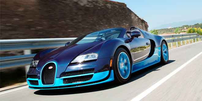 Фото | Bugatti Veyron Vitesse на трассе