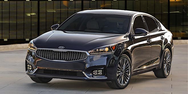 Рестайлинговый седан KIA Cadenza