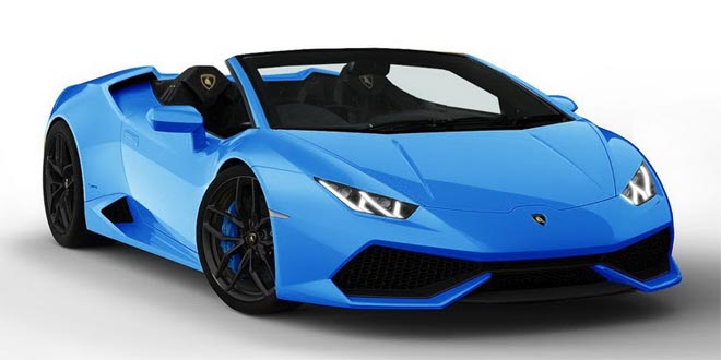 Любительский рендер Lamborghini Huracan Spyder
