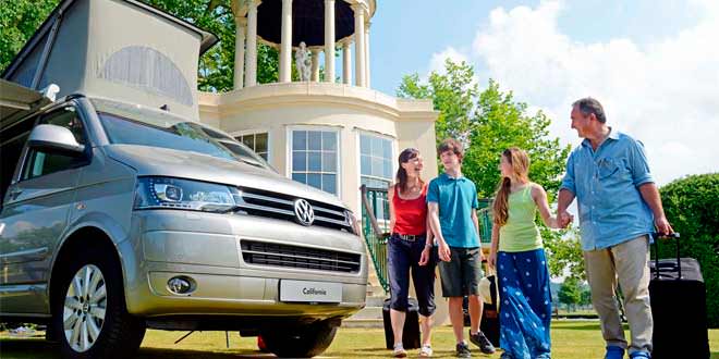 Открылся отель с «номерами» из минивэнов Volkswagen California