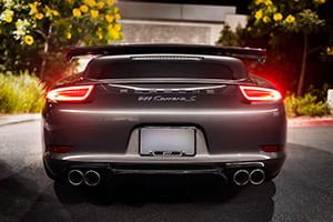 Porsche 911 Carrera S с диффузором Vorsteiner
