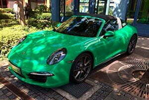 Porsche 911 Targa в виниле от Print Tech