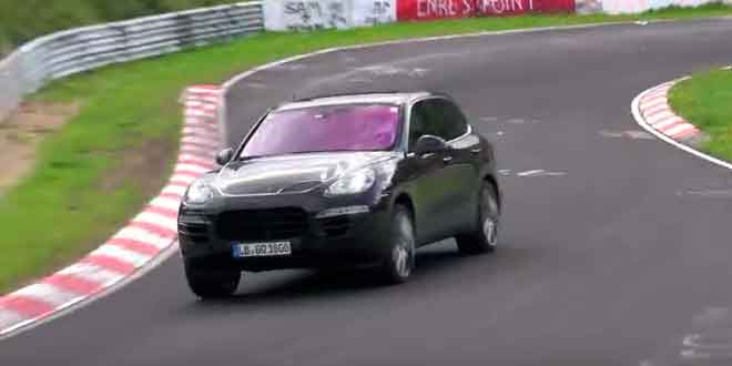 Испытания Porsche Cayenne GTS в Нюрбургринге