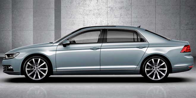Фото | Возможный дизайн Volkswagen Phaeton, неофициально