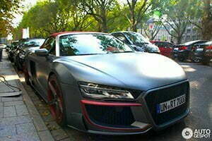 Audi R8 Spot в обвесе тюнинга Regula Tuning