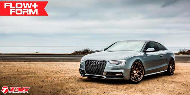 Audi S5 на бронзовых дисках HRE Wheels в апгрейде TAG Motorsports