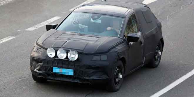 Мул первого кроссовера SEAT
