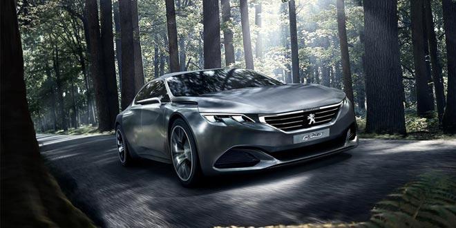Концептуальный седан Peugeot Exalt