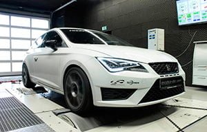 SEAT Leon Cupra 280 в чип-тюнинге от Mcchip DKR