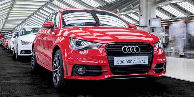 Фото | Полумиллионная Audi A1. Завод в Брюсселе. 2014 год