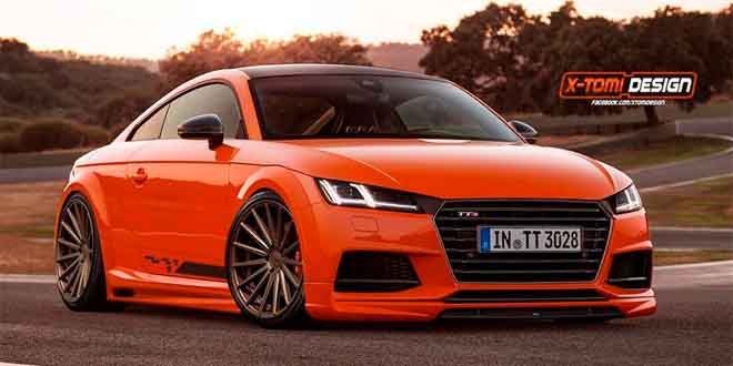 Виртуальный тюнинг Audi TTS от X-Tomi Design