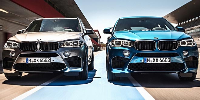 Спортивные кроссоверы BMW X5 M и X6 M