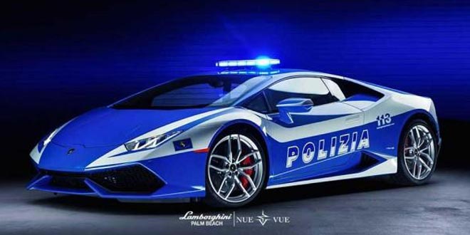 Lamborghini Huracan Polizia Stradale