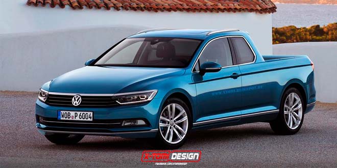 Рендер Volkswagen Passat Pickup от X-Tomi Design