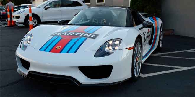 Porsche 918 Spyder Martini