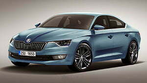Рендер Skoda Superb от X-Tomi Design