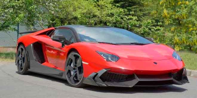 Тюнинг Lamborghini Aventador. Новый обвес от Mansory | фото