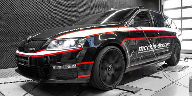 Тюнинг Skoda Octavia Combi vRS TDI от Mcchip-DKR | фото