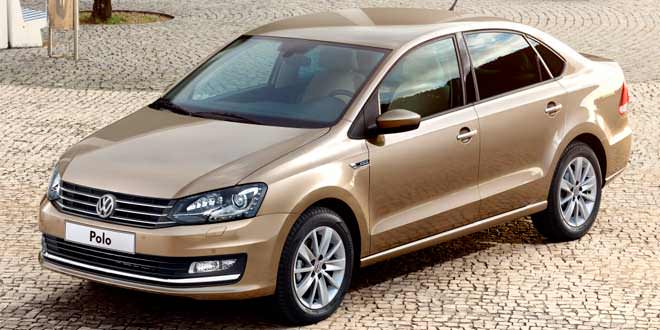 Рестайлинговый VW Polo Sedan выйдет в начале 2015 года