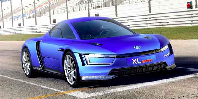 Прототип Volkswagen XL Sport официально | фото, видео