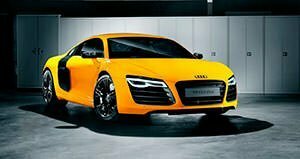 Audi R8 V10 Plus в карбоне