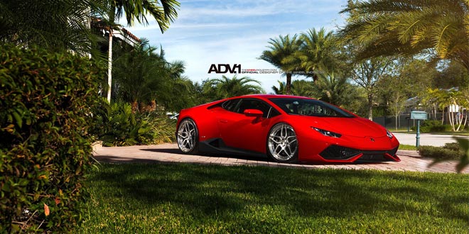 Lamborghini Huracan на дисках ADV.1