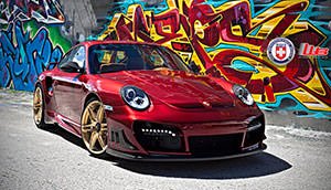 Porsche 911 Turbo S 918 Spyder Edition в апгрейде Wheels Boutique