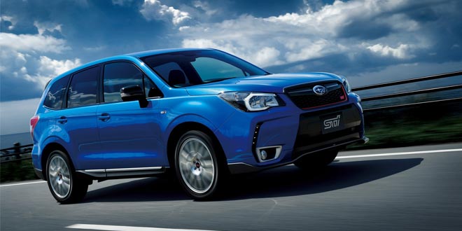 Спортивный кроссовер Subaru Forester tS STi