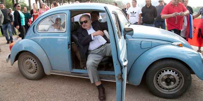 Volkswagen Beetle президента Уругвая Хосе Мухики
