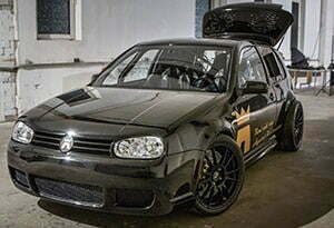 Экстремальный Volkswagen Golf IV от Asgard Performance