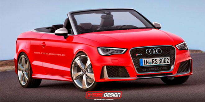 Фото | Audi RS3 Cabrio. Неофициальный дизайн X-Tomi Design