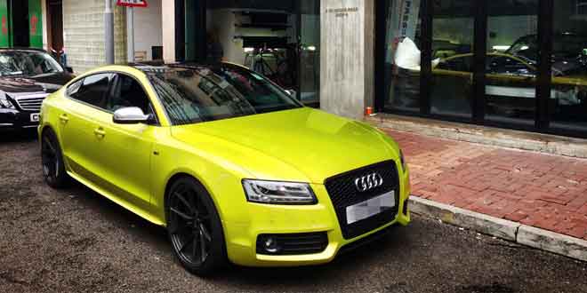 Audi S5 Sportback в виниле от Impressive Wrap