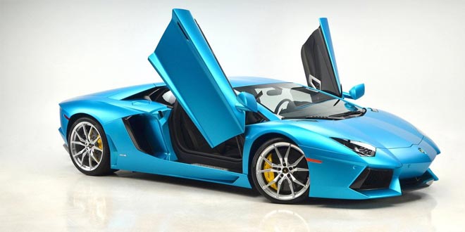 Lamborghini Aventador Ocean Shimmer