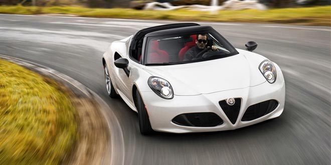 Родстер Alfa Romeo 4C Spider