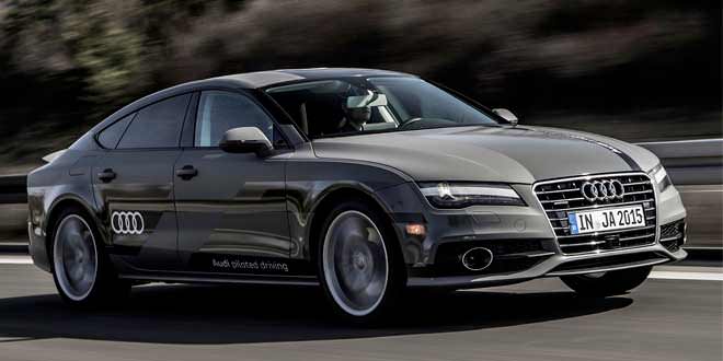 Беспилотный прототип Audi A7 преодолел расстояние в 900 км