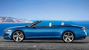 Рендер Audi prologue Cabriolet от X-Tomi Design