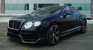 Bentley Continental GT V8 S в доработке от Vorsteiner