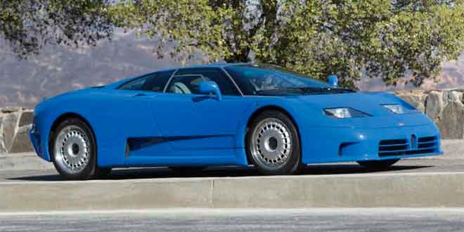 Bugatti EB110 GT 1993 года продан за $570 000 | фото
