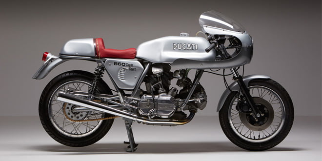 Возвращенный к жизни кафе рейсер Ducati 860GT | фото, инфо