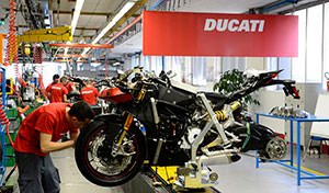 Завод Ducati в Болоньи