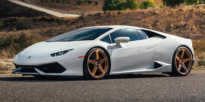 Lamborghini Huracan на дисках HRE Wheels