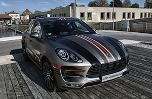 Porsche Macan Tiger в виниле от 2M Designs