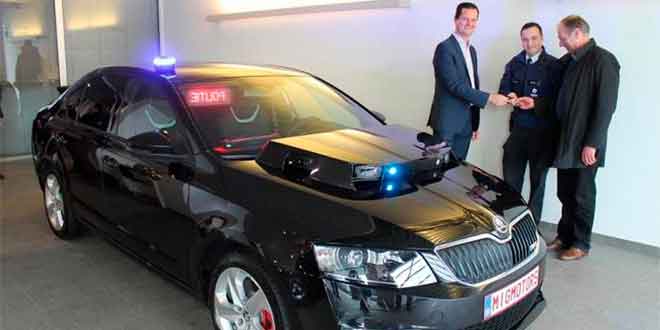 Полиция Бельгии купила Skoda Octavia vRS за €85 000 | фото