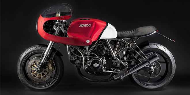 Тюнинг кафе рейсера Ducati 750SS AdRoca | фото, инфо