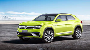 Рендер Volkswagen Cross Coupe GTE Shooting Brake от X-Tomi Design