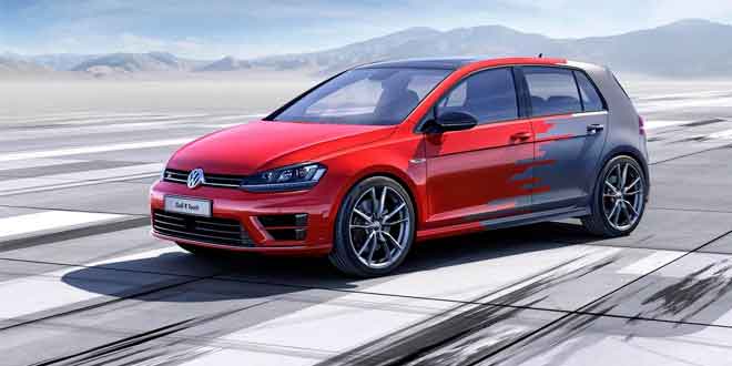 Volkswagen Golf R Touch примерил приборную панель будущего