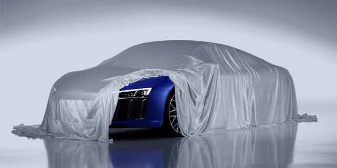 Первый официальный тизер Audi R8, шасси Lamborghini Huracan